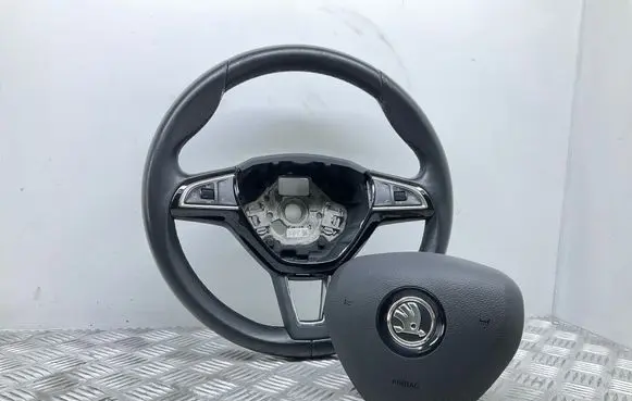 Skoda Yeti (5L) Steering wheel 5L0419091G 3T0880201G