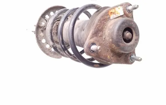 Front shock absorber with coil spring