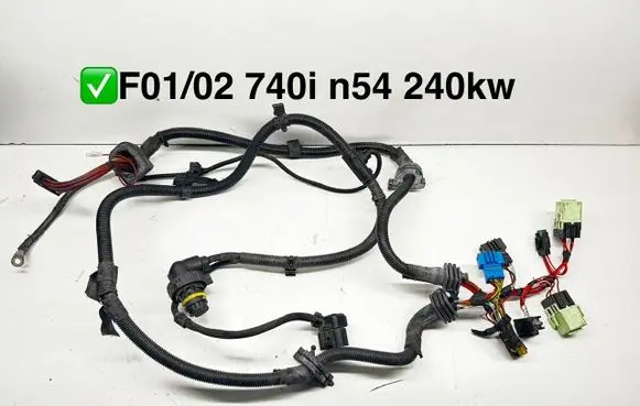 BMW 5 E60 E61 Gearbox/transmission wiring loom 7582671 587139 7587139