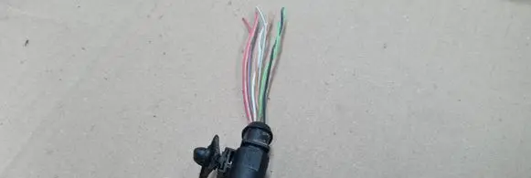Audi A6 C7 Fuel injector wires 1J0973814
