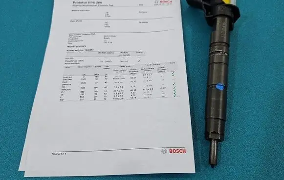 Mercedes-Benz E A207 Fuel injector 0445116026 IMPRK1446517