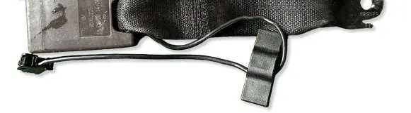 Opel Mokka Rear seatbelt buckle 95352225 141220G2288