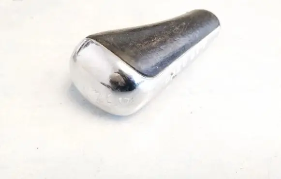 Gear lever shifter trim leather/knob