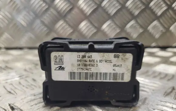 ESP acceleration yaw rate sensor