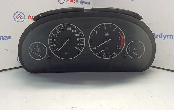 BMW 5 E39 Speedometer (instrument cluster) 6942183 62106942183 9134774