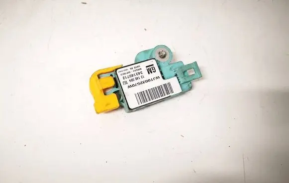 Opel Meriva A Airbag deployment crash/impact sensor 13148084
