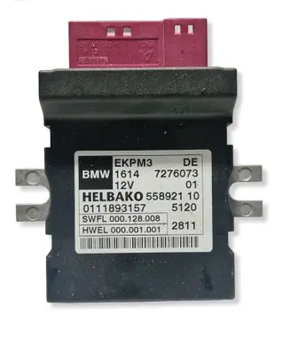 BMW 5 F10 F11 Fuel injection pump control unit/module 7276073 0111893157 55892110