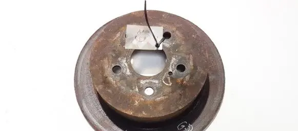 Toyota Avensis Verso Rear brake disc neventiliuojamas