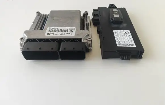 BMW 5 E60 E61 Engine ECU kit and lock set 7812500 0281015552 DDE7812500