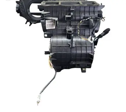 Interior heater climate box assembly