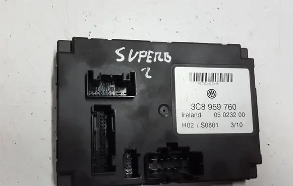 Skoda Superb B6 (3T) Seat control module 3C8959760