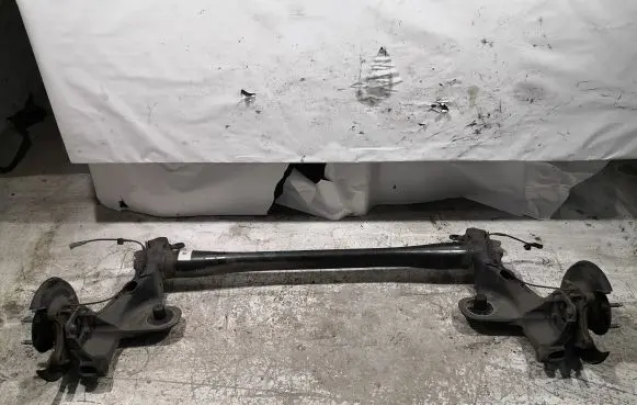 Rear axle beam