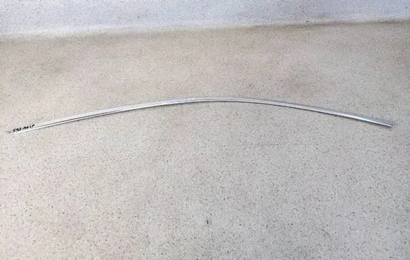 Audi A6 S6 C8 4K Front door glass trim molding 4K083764346 4K0837643