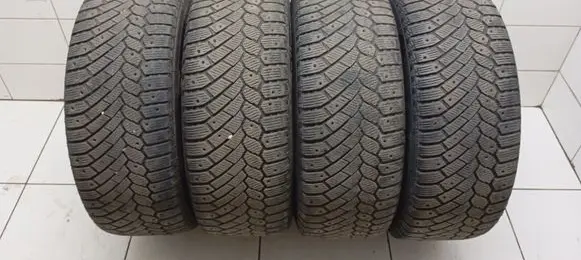 Porsche Cayenne (9PA) R18 winter/snow tires with studs 25555R18 CONTIICECONTACT