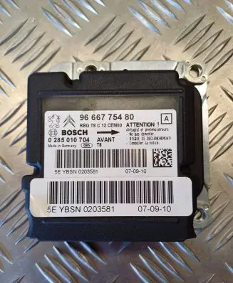 Peugeot 5008 Airbag control unit/module 9666775480 85010704
