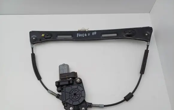 Front door window regulator with motor