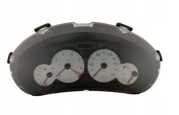 Peugeot 206 Speedometer (instrument cluster) 9656696380