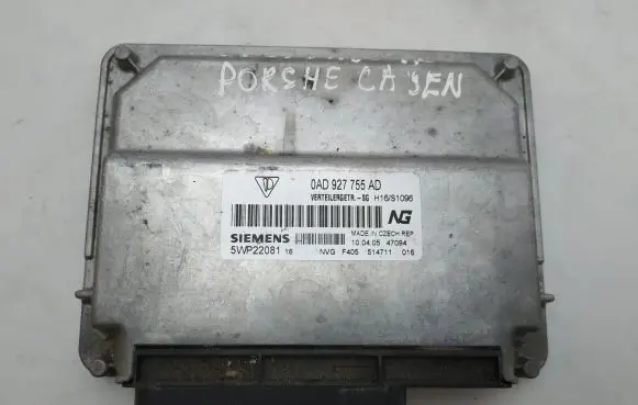 Porsche Cayenne (9PA) Engine control unit/module 0AD927755AD 5WP2208116