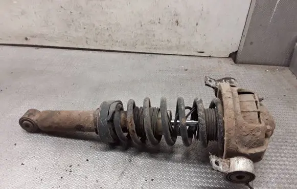 Volkswagen Touareg I Rear shock absorber with coil spring 