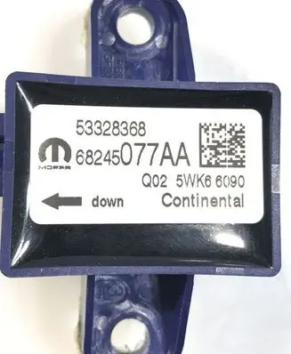 Chrysler Pacifica Airbag deployment crash/impact sensor 68245077AA 53328368 5WK66090