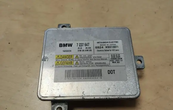 BMW 5 GT F07 Headlight ballast module Xenon 7237647