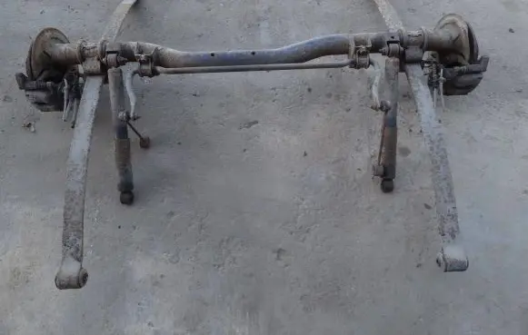 Volkswagen Caddy Rear axle beam 
