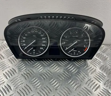 BMW 5 E60 E61 Speedometer (instrument cluster) 62109194885 110080398077 640436890