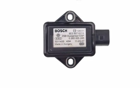 Audi A4 S4 B6 8E 8H ESP acceleration yaw rate sensor 8E0907637A 0265005245 1275100384