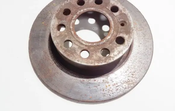 Skoda Octavia Mk2 (1Z) Rear brake disc neventiliuojamas