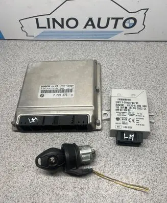 BMW 5 E39 Engine ECU kit and lock set 7789376 6905668 8363099