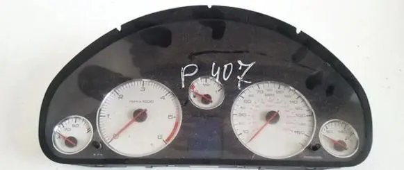 Peugeot 407 Speedometer (instrument cluster) 9658138780