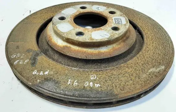 Audi A6 S6 C6 4F Rear brake disc