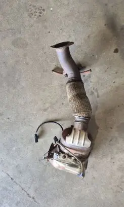Volvo XC90 Catalyst/FAP/DPF particulate filter 