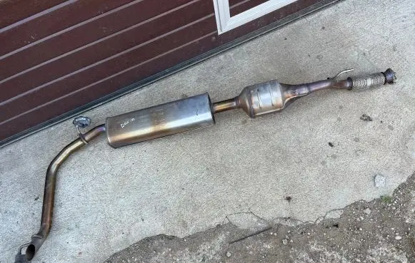 Dacia Sandero III Muffler/silencer 208021717R