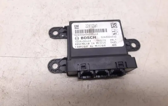 Opel Zafira C Parking PDC control unit/module 22810361 140210 0263004542