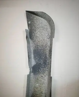 Mercedes-Benz 280 450 W116 Exhaust heat shield 1164920530