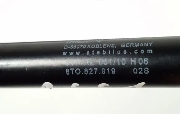 Audi A5 8T 8F Tailgate strut 8T0827919