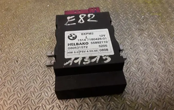 BMW 1 E82 E88 Fuel injection pump control unit/module 7180426