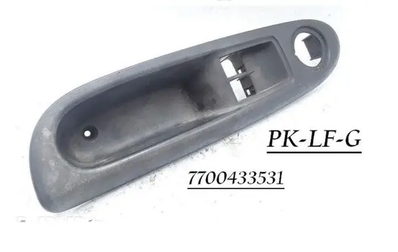 Renault Clio II Front door interior handle trim 7700433531