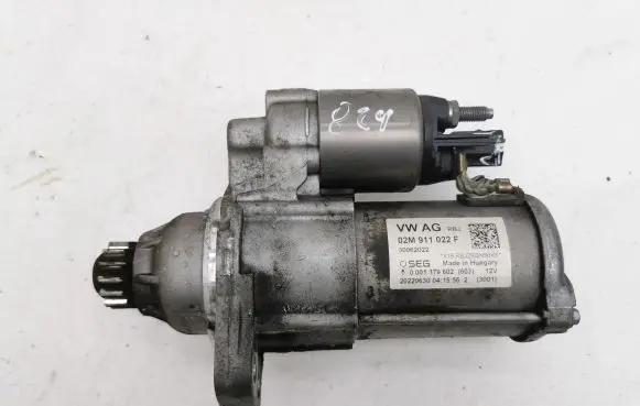Audi A1 Starter motor 02M911022F