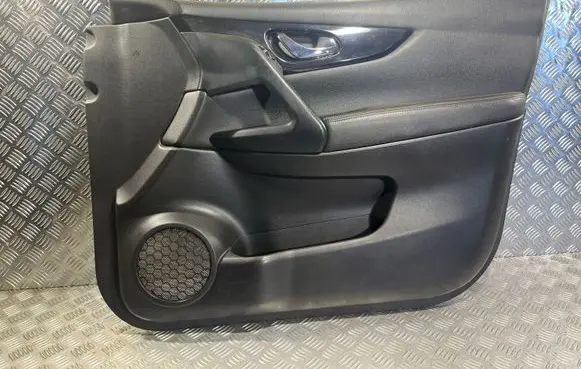 Front door card panel trim