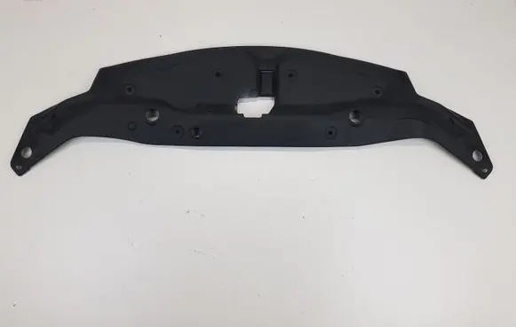 Engine bonnet/hood lock trim molding