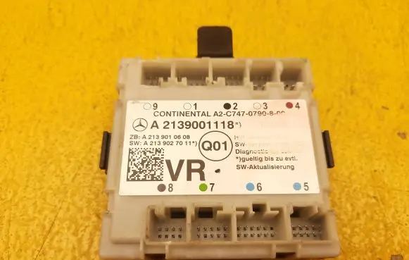 Mercedes-Benz E AMG W213 Door control unit/module A2139001118