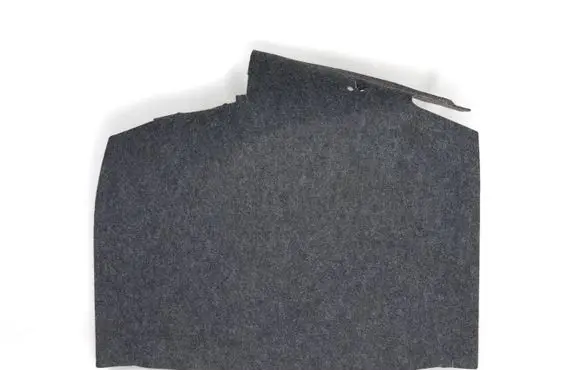 Skoda Fabia Mk2 (5J) Trunk/boot floor carpet liner 5J9863463