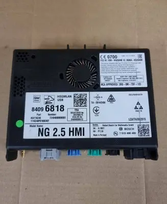 Opel Astra K GPS navigation control unit/module 84096818