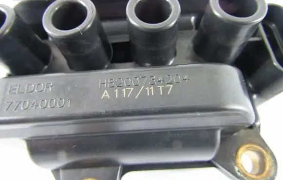 Renault Twingo II High voltage ignition coil 8200702693