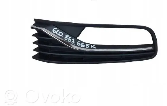 Volkswagen Polo V 6R Front fog light trim/grill 6C0853665K