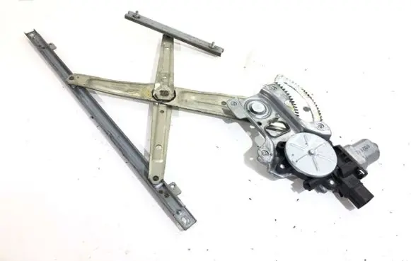 Front door window regulator with motor