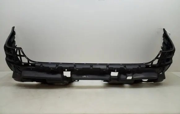 Rear bumper support beam