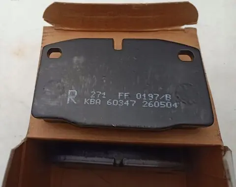 Audi Q7 4L Brake pads (rear) BOX198602